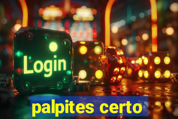 palpites certo