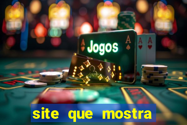 site que mostra qual jogo ta pagando