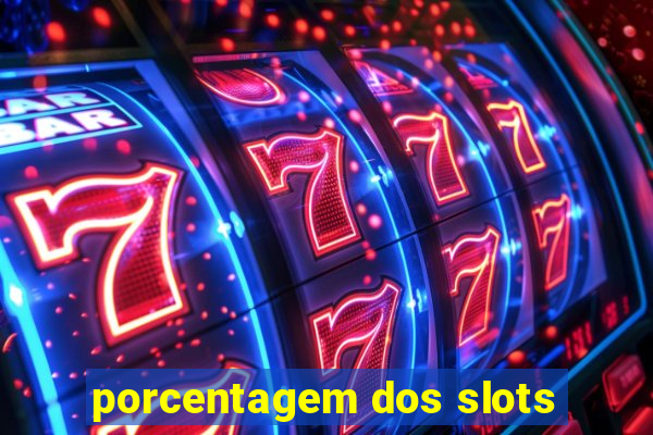 porcentagem dos slots