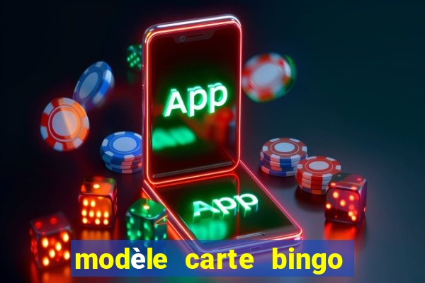 modèle carte bingo quarantaine gratuit