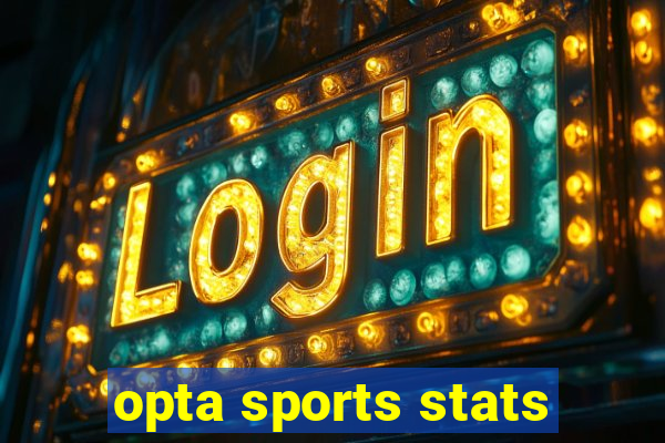 opta sports stats