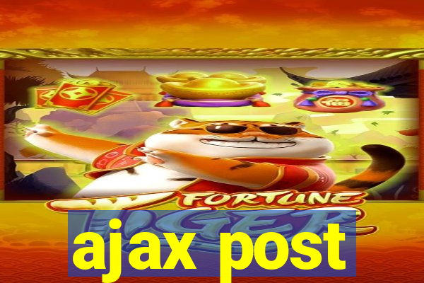 ajax post