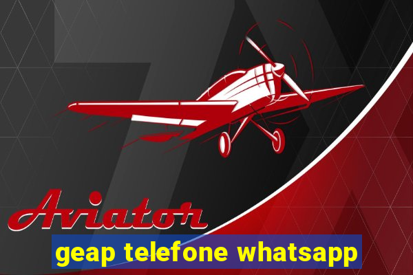 geap telefone whatsapp