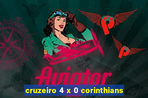 cruzeiro 4 x 0 corinthians