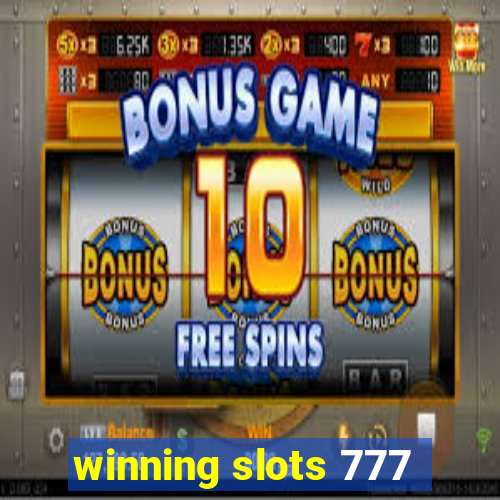 winning slots 777