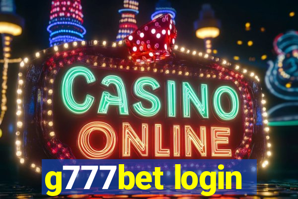 g777bet login