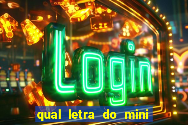 qual letra do mini dolar hoje