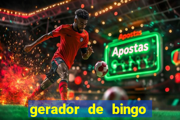 gerador de bingo de palavras