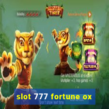 slot 777 fortune ox