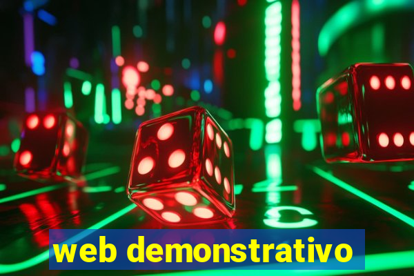 web demonstrativo