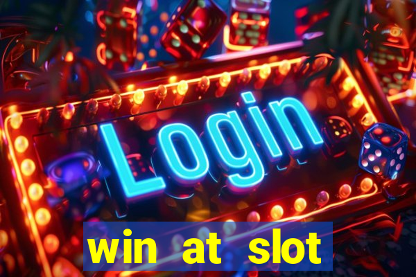 win at slot machines in casinos