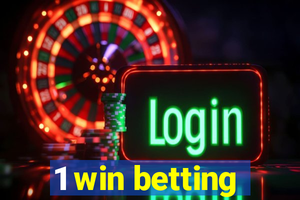 1 win betting