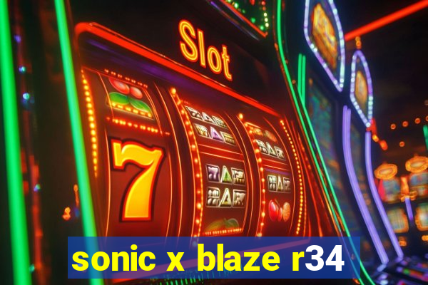 sonic x blaze r34