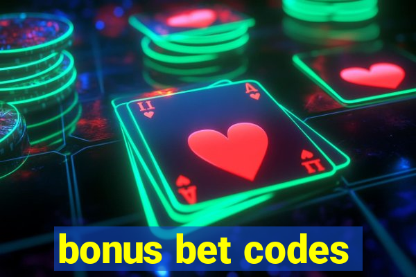 bonus bet codes