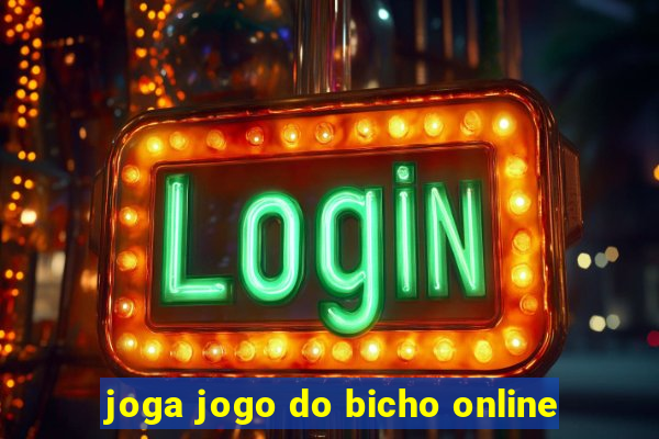 joga jogo do bicho online