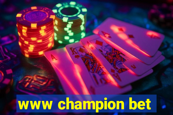 www champion bet