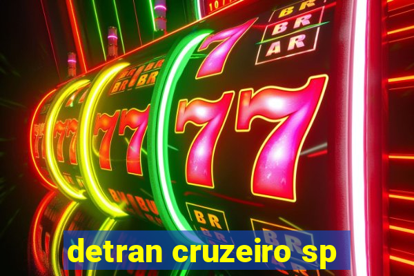 detran cruzeiro sp