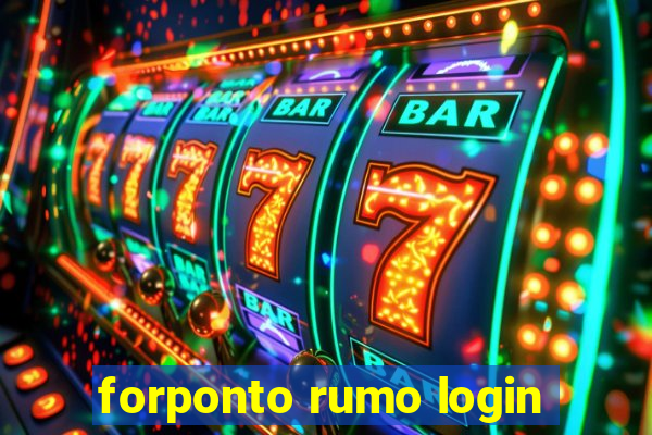 forponto rumo login