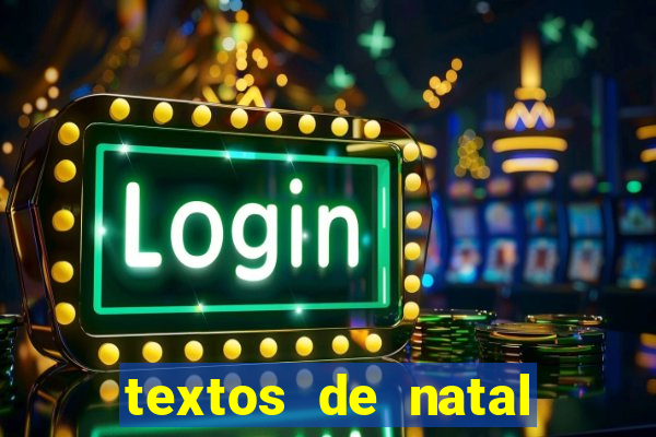 textos de natal para imprimir