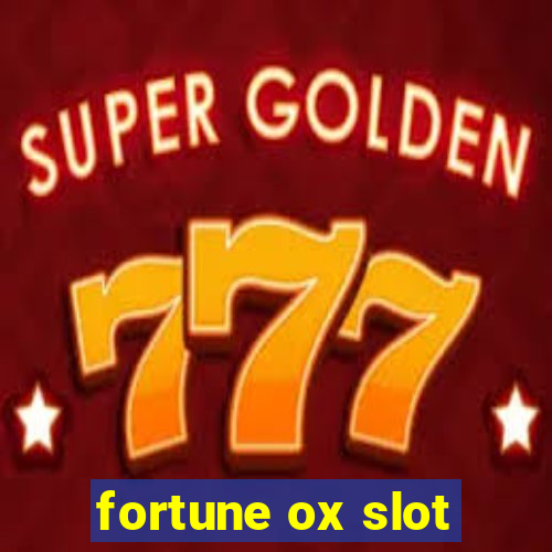 fortune ox slot