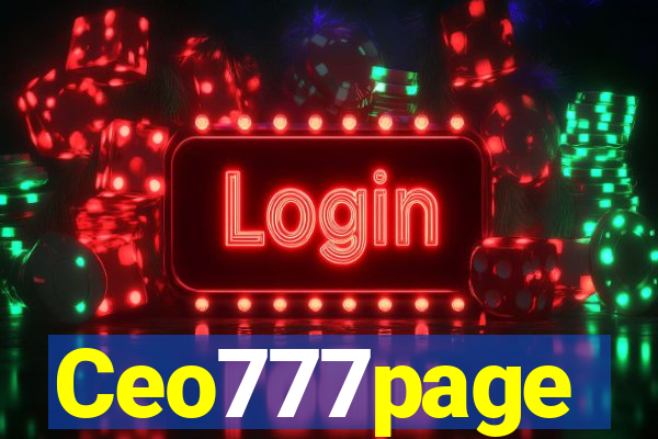 Ceo777page