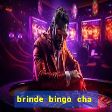 brinde bingo cha de bebe