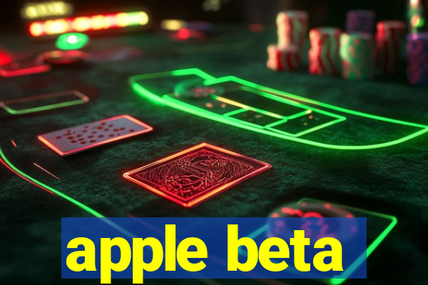 apple beta