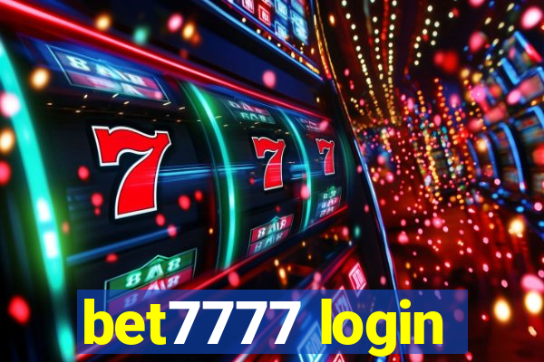 bet7777 login