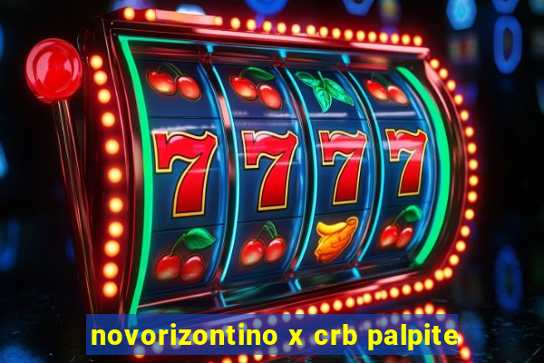 novorizontino x crb palpite