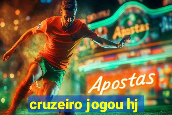 cruzeiro jogou hj