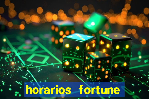 horarios fortune tiger madrugada