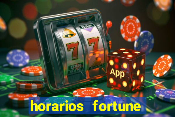 horarios fortune tiger madrugada