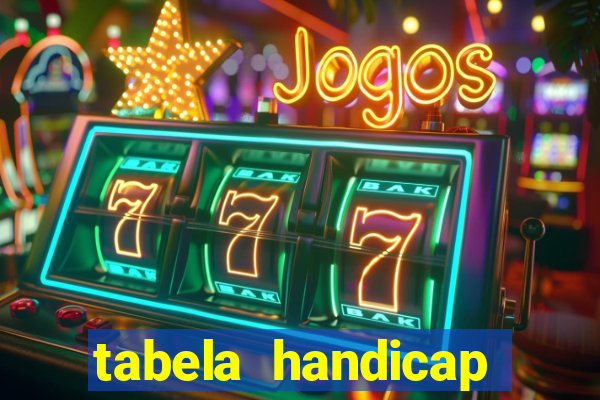 tabela handicap asiatico escanteios