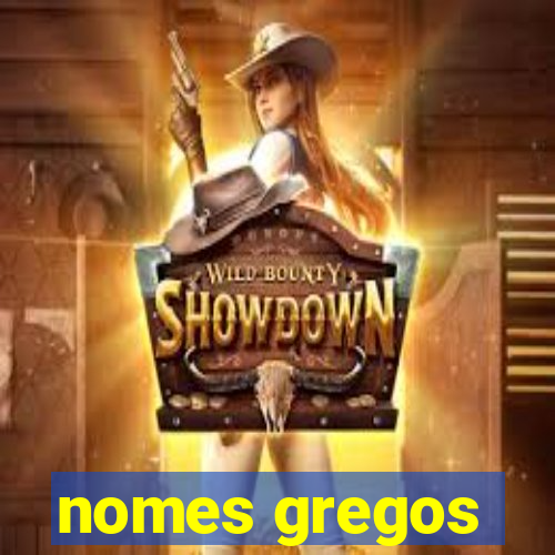 nomes gregos