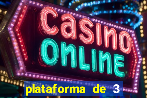 plataforma de 3 reais link