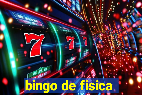 bingo de fisica