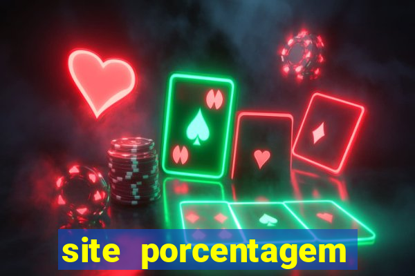 site porcentagem slots pg