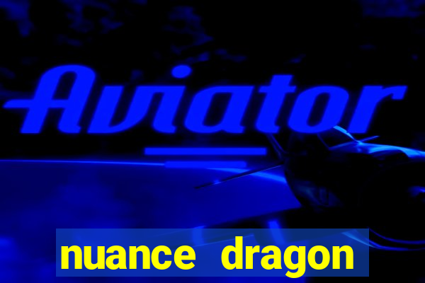 nuance dragon medical one