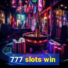 777 slots win