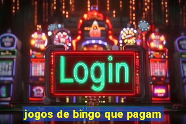 jogos de bingo que pagam