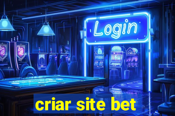 criar site bet