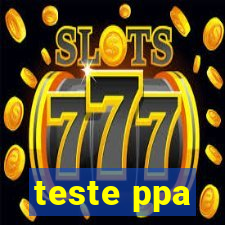 teste ppa