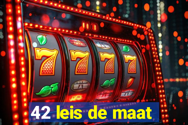 42 leis de maat