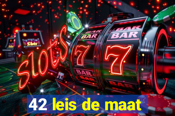 42 leis de maat
