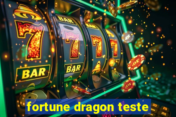 fortune dragon teste
