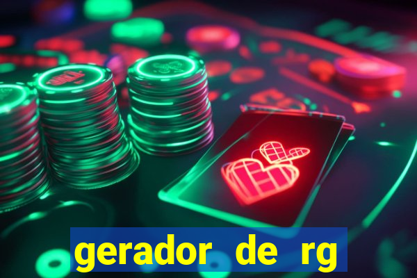 gerador de rg frente e verso