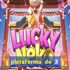 plataforma de 3 reais tigre