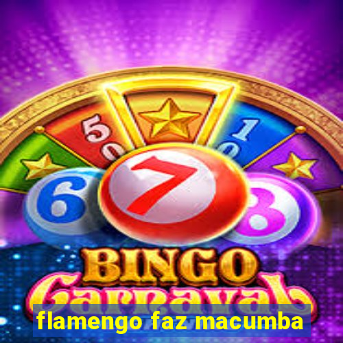 flamengo faz macumba