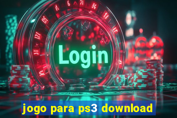 jogo para ps3 download
