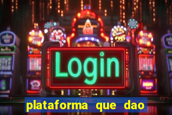 plataforma que dao bonus no cadastro